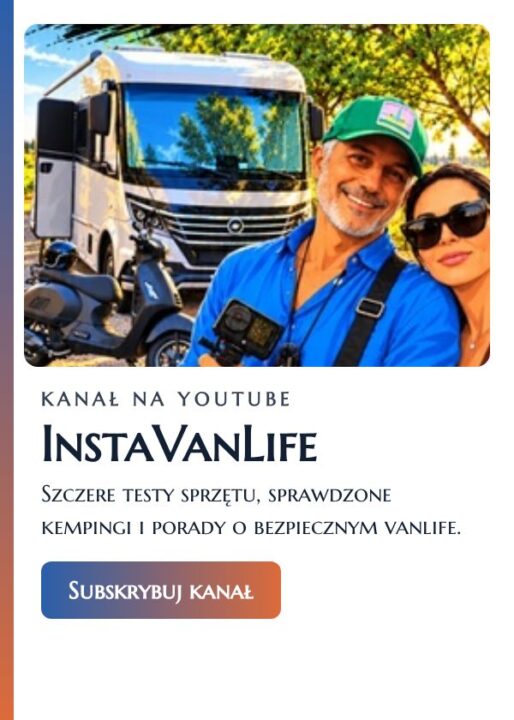 InstaVanLife – kanał o podróżach kamperem na YouTube